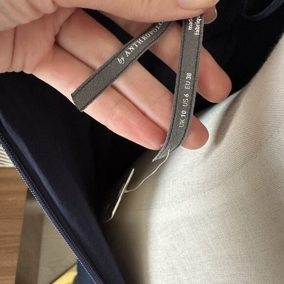 BY ANTHROPOLOGIE Sweetheart Side Slit Slip Open Back Midi Dress Satin - Picture 10 of 12